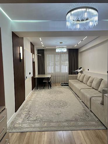 139: 3 комнаты, 100 м², Кок-Жар мкр Элитка, 13 этаж, Дизайнерский ремонт — 1