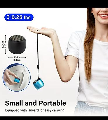 Audio: Ultra-kompakt Bluetooth dinamik 300mah yeniden doldurula bilen litium — 3