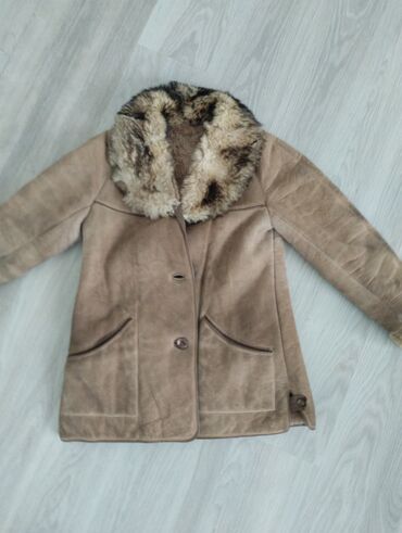 Пальто: Пальто, Классика, Осень-весна, Короткая модель, Карманы накладные, 3XL (EU 46)