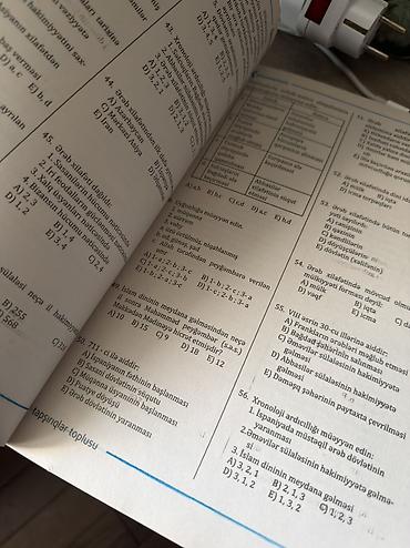Testlər: Məhsul: Abituriyentlər üçün tarix test toplusu (2 kitab) - Nəşriyyat — 3