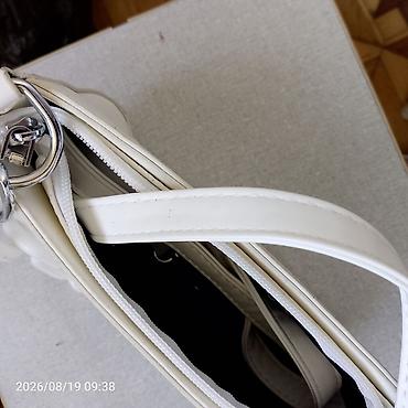 cantalar: Ağ rəngli “FASHION & BAG” qadın çantası - Stil: Mini/çiyin — 2