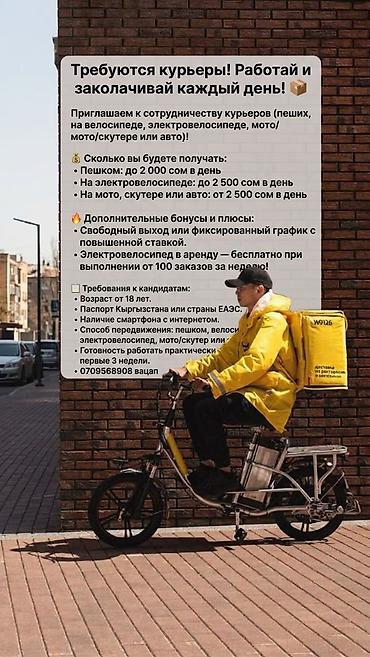 моляр авто: Требуется Пеший курьер Полный рабочий день, Гибкий график, Премии, Старше 18 лет — 1