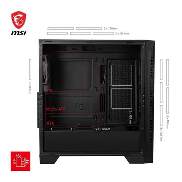 Qida blokları: 🖥️ MSI MAG FORGE 321R AIRFLOW – Güclü Soyutma və A-RGB İşıqlandırma