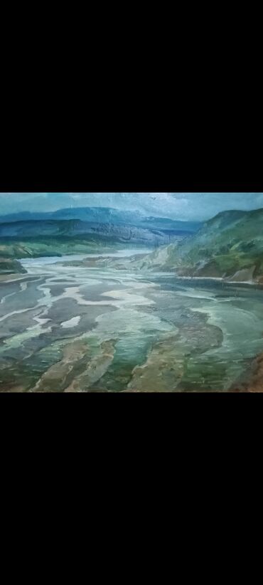 Şəkillər, tablolar: Rəssam Mirteyyub Xəlilovun əl işləri. (Müxtəlif ölçülü Xols, Karton — 7