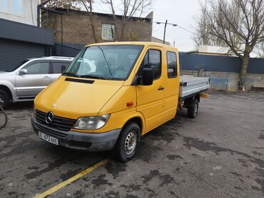 машина грузовик: Легкий грузовик, Mercedes-Benz, Дубль, 2 т, Б/у