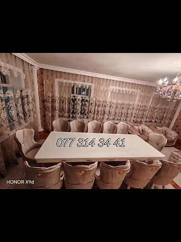 Ev və bağ: Qonaq otağı və yemək sahəsi üçün klassik üslubda mebel dəsti. Dəstə — 3