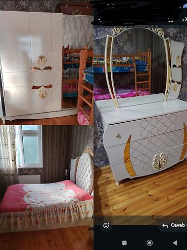 skaf islenmis: İkinəfərlik çarpayı, Dolab, Termo, 2 tumba, İşlənmiş — 1