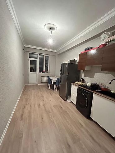 Ev üçün mebel: Mətbəx mebeli və texnika dəsti - Düz xətli, müasir dizaynlı mətbəx — 2