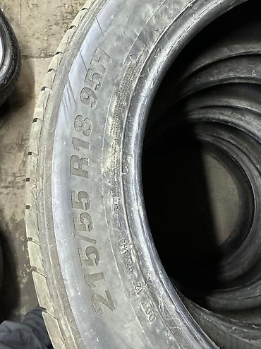 18000: Шины 215 / 55 / R 18, Лето, Б/у, Комплект, Легковые, Корея, Kumho — 2