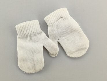 czapka biała zimowa: Rękawiczki, 12 cm, stan - Dobry