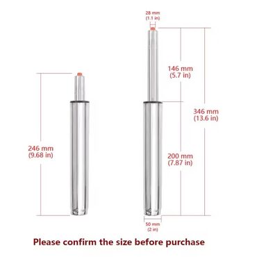 cng qaz: Ofis kreslosu üçün qaz lift silindri - Tətbiq: dönər/ofis