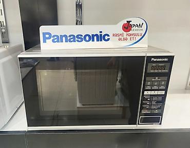 panasonic mikrodalga: Mikrodalğalı soba rəng - Boz, Yeni — 2