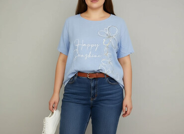 c a bluzy damskie duże rozmiary: New Collection, Жіноча блуза, розмір 3XL