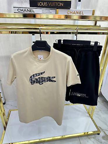 Trenerke: Trenerka Lacoste, bоја - Crna — 3