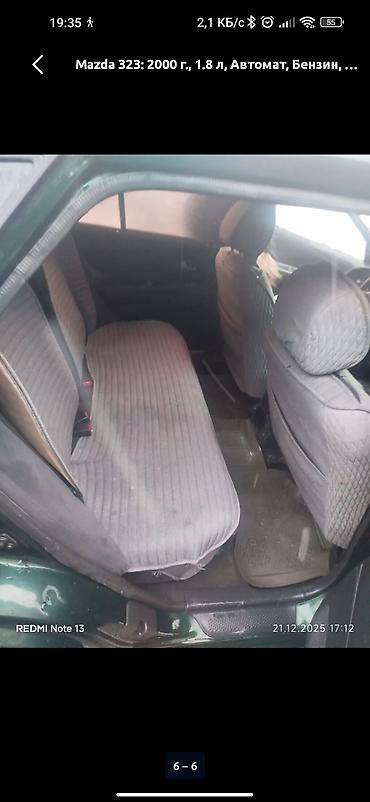 кузов машины купить: Mazda 323: 2000 г., 1.8 л, Автомат, Бензин, Универсал — 6