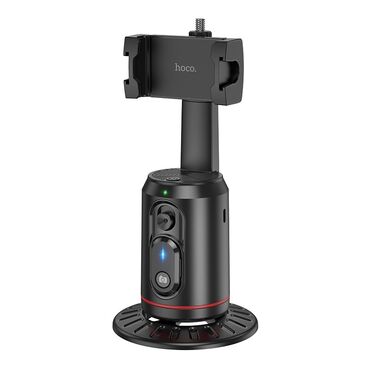Другие аксессуары для мобильных телефонов: Hoco K23 Lotus Smart PTZ — умный настольный держатель для смартфона с — 3