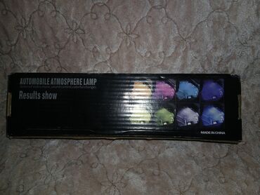 Digər salon aksesuarları: Avtomobil üçün LED işıqlandırma dəsti Məhsul tərkibi: - 2 ədəd — 8