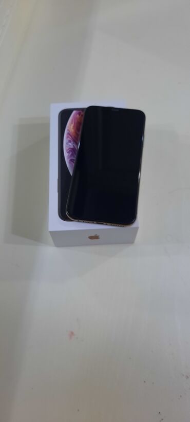 Apple iPhone: IPhone Xs, 64 GB, Qızılı, Barmaq izi, Face ID