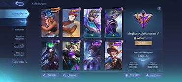 Digər kolleksiyalar: Mobile Legends: Bang Bang oyun hesabı Ümumi: - Server — 2