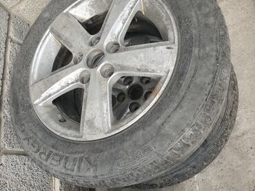 домкрат для авто: Дөңгөлөктөр монтажда 205 / 65 / R 16, All-season, Колдонулган, Комплект, Жеңил унаалар, Куйма, тешиктери - 5