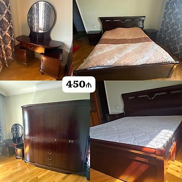 Malaziya istehsalı yataq dəsti 450₼. Ortopedik Matrası var.Ünvan