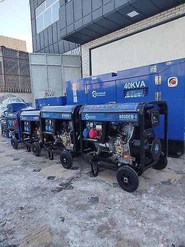 Генераторы: Дизельный генератор TECHNOMACH 8700EB-I от компании ТЕХНОМАШ!!! — 10