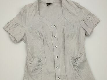 bluzki z długim rękawem w paski: Blouse, L (EU 40), condition - Very good