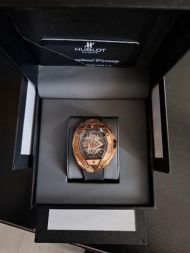 aqlı sahat: İşlənmiş, Qol saatı, Hublot, rəng - Qızılı — 2