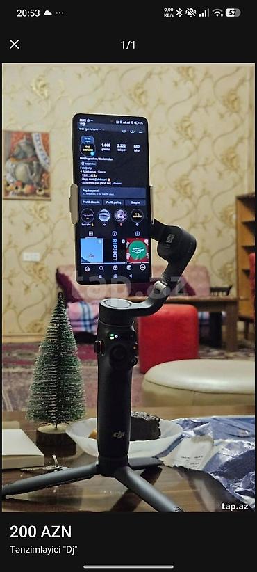 dji mic 3: DJI smartfon stabilizatoru (gimbal) - Marka/model: DJI (Osmo Mobile — 1