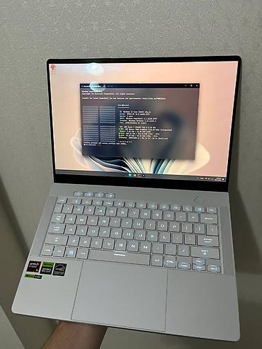 Ноутбуктар жана аксессуарлар: Игровой ноутбук ASUS ROG Zephyrus G14 (GA402) — платиновый белый — 2