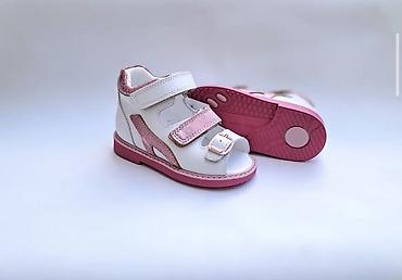 qiz usagi: Uşaq ortopedik sandal/ayaqqabıları - Model: açıq burunlu, hündür — 4