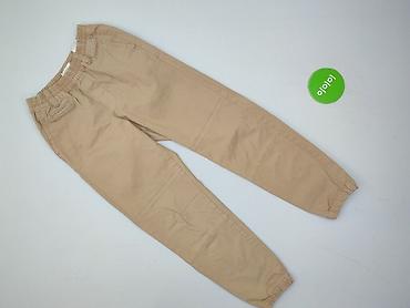 spodnie dresowe sliskie: Denim, Spodnie materiałowe damskie, rozmiar 2XS — 2