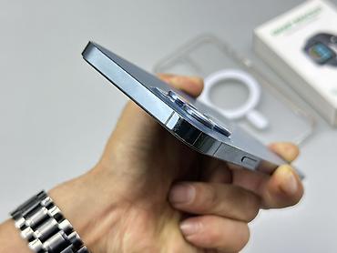 Мобильные телефоны и аксессуары: IPhone 12 Pro Max, Б/у, 128 ГБ, Синий, Защитное стекло, Чехол, 100 % — 5