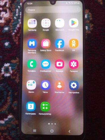 озу ddr4: Samsung Galaxy A22, Колдонулган, 64 ГБ, түсү - Кара, 2 SIM