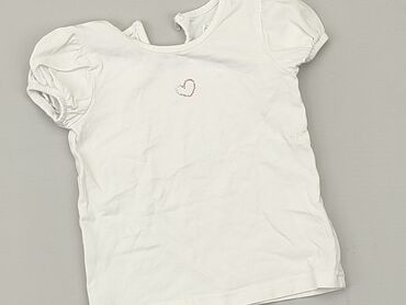 koszulka z baskinką: T-shirt, 9-12 months, condition - Good