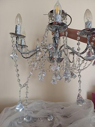sekiller 2022: Çılçıraq, 8 lampa, Metal — 4