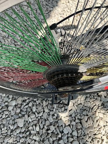 velosipedlə: İşlənmiş Şəhər velosipedi 24", sürətlərin sayı: 7, Ünvandan götürmə — 7