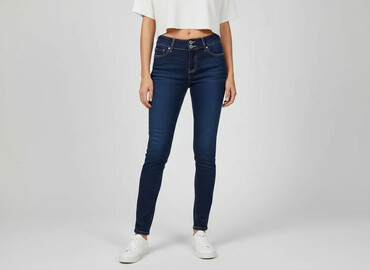 dżinsy z koronką allegro: Fashion Jeans, Джинси жіночі, розмір L