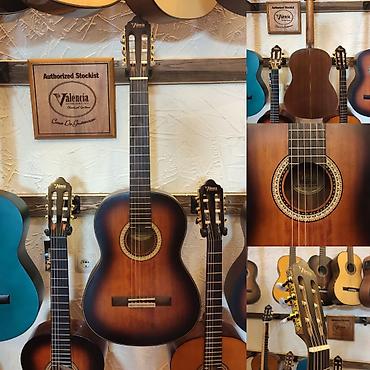 valencia gitara: Klassik gitara Valencia VC404 Üst:Sitka Spruce Qol: Teak — 1