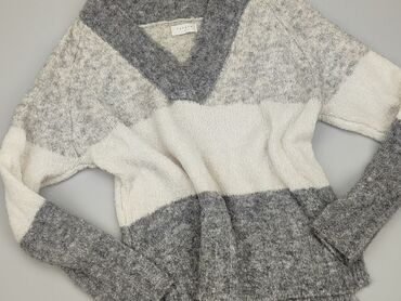 bluzki białe w czarne paski: Sweter, Papaya, S (EU 36), condition - Perfect