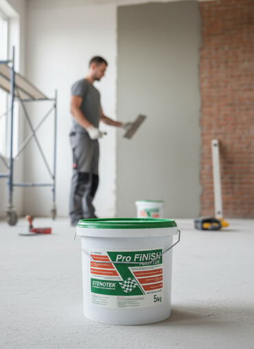 шпатлевка для стен цена: Шпаклевка Pro Finish Putty Lux от Stenotek в ведре весом 5 кг