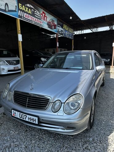 самые дорогие машины в кыргызстане: Mercedes-Benz E-Class: 2005 г., 3.5 л, Автоматтык, Бензин, Седан