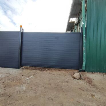 Откатные ворота: Откатные ворота и калитки под ключ - Тип: откатные (консольная — 19