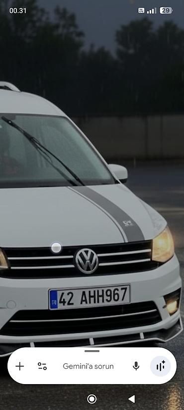 фургоны категории б: Volkswagen Caddy – ön hissə üçün dekorativ vinil zolaq dəsti — 1