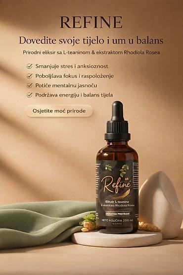 Suplementi: **Enhance + Refine – tečni dodaci ishrani u kapima** Kombinacija dva — 16