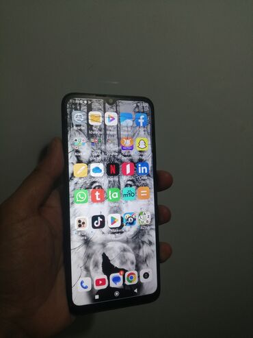 redmi 10 s: Redmi 10C, 128 GB, rəng - Qara, Barmaq izi