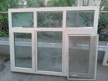 plasdik pencereler: Üçlü Plastik pəncərə İşlənmiş