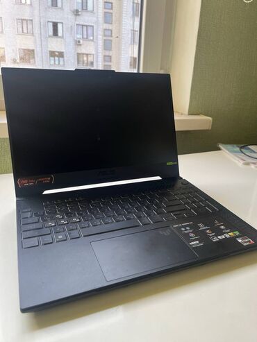 netbook dell: Ноутбук, Asus, 32 ГБ ОЭТ, AMD Ryzen 7, 15.6 ", Колдонулган, Татаал эмес тапшырмалар үчүн, эс тутум SSD