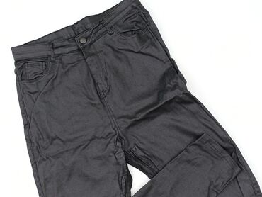 Material trousers for women, size L (EU 40)