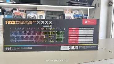 asus tuf dash: Kompüterlər üçün klavyatura. RGB işıqlıdır. usb çıxışlıdır. Yenidir — 2